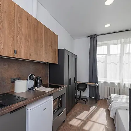 Apartment Minimalist Studio By Hostlovers